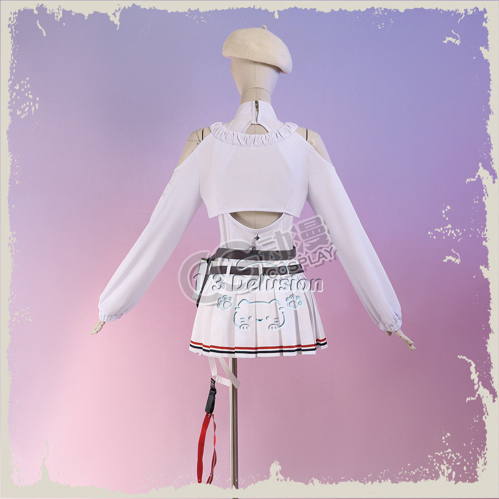 Prop En Cosplay - EN ReGLOSS 樋井光一コスプレかわいいドレス女性衣装アニメキャラクターハロウィンカーニバルパーティー小道具 1/3 デルリュージョン
